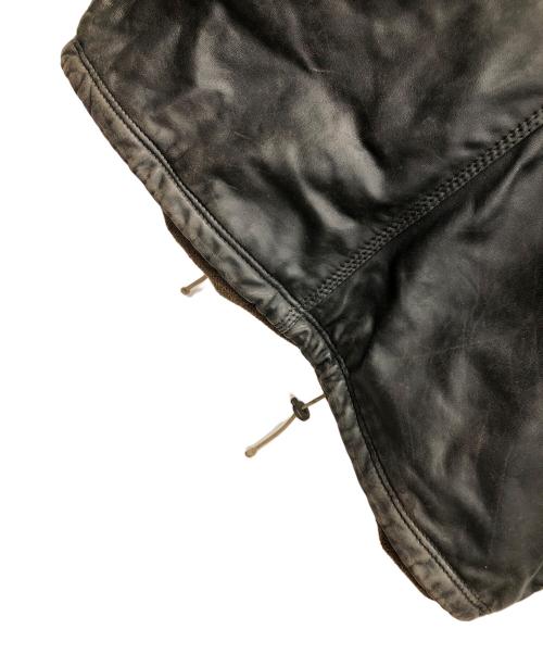 VECCHIO PONTE（ヴェキオポンテ）VECCHIO PONTE (ヴェキオポンテ) レザーコート ブラック サイズ:46の古着・服飾アイテム