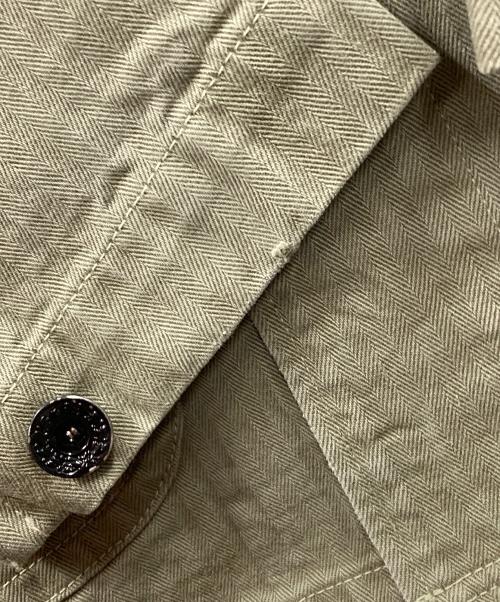 BUZZ RICKSON'S（バズリクソンズ）BUZZ RICKSON'S (バズリクソンズ) ヘリンボーンジャケット ミリタリージャケット オリーブ サイズ:38の古着・服飾アイテム