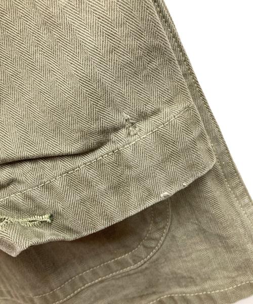 BUZZ RICKSON'S（バズリクソンズ）BUZZ RICKSON'S (バズリクソンズ) ヘリンボーンジャケット ミリタリージャケット オリーブ サイズ:38の古着・服飾アイテム