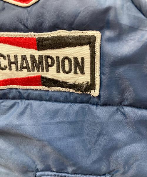 CAR QUEST（カークエスト）CAR QUEST (カークエスト) 70s 中綿ベスト レッド×ネイビー サイズ:実寸サイズをご確認ください。の古着・服飾アイテム