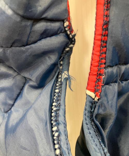 CAR QUEST（カークエスト）CAR QUEST (カークエスト) 70s 中綿ベスト レッド×ネイビー サイズ:実寸サイズをご確認ください。の古着・服飾アイテム