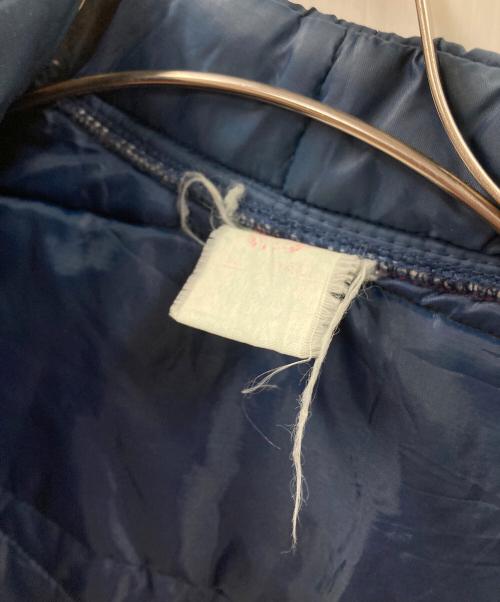 CAR QUEST（カークエスト）CAR QUEST (カークエスト) 70s 中綿ベスト レッド×ネイビー サイズ:実寸サイズをご確認ください。の古着・服飾アイテム