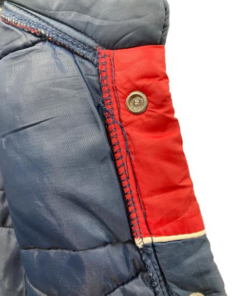 CAR QUEST（カークエスト）CAR QUEST (カークエスト) 70s 中綿ベスト レッド×ネイビー サイズ:実寸サイズをご確認ください。の古着・服飾アイテム