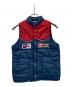 CAR QUEST（カークエスト）の古着「70s 中綿ベスト」｜レッド×ネイビー