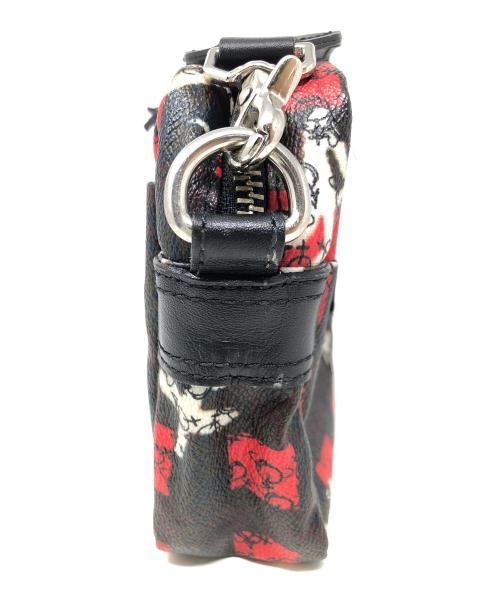Vivienne Westwood（ヴィヴィアンウエストウッド）Vivienne Westwood (ヴィヴィアンウエストウッド) ショルダーバッグ ブラウン×レッド サイズ:実寸サイズにてご確認下さい。の古着・服飾アイテム