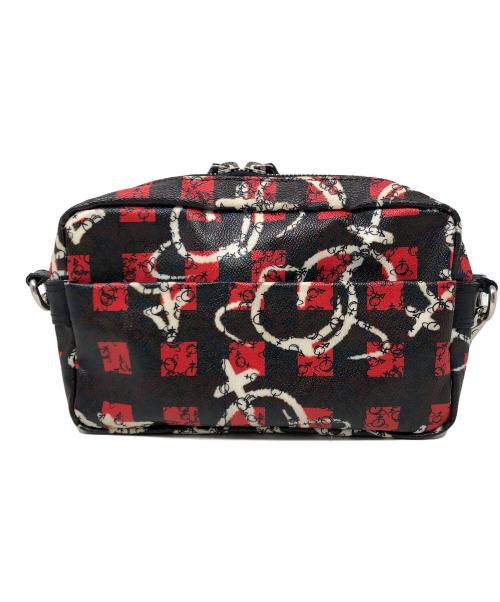 Vivienne Westwood（ヴィヴィアンウエストウッド）Vivienne Westwood (ヴィヴィアンウエストウッド) ショルダーバッグ ブラウン×レッド サイズ:実寸サイズにてご確認下さい。の古着・服飾アイテム