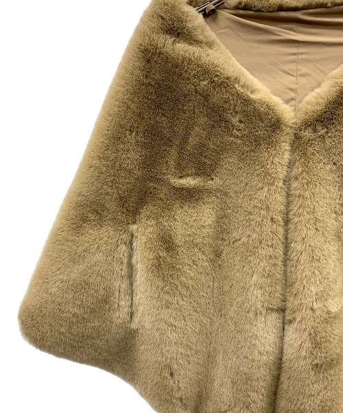 JENNE（ジェンヌ）JENNE (ジェンヌ) リッチボリュームファーケープ ブラウン サイズ: Freeの古着・服飾アイテム