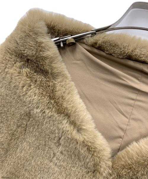 JENNE（ジェンヌ）JENNE (ジェンヌ) リッチボリュームファーケープ ブラウン サイズ: Freeの古着・服飾アイテム