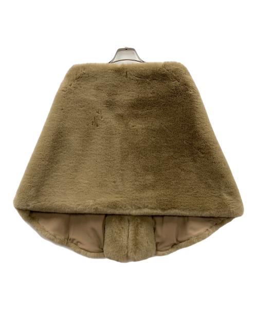 JENNE（ジェンヌ）JENNE (ジェンヌ) リッチボリュームファーケープ ブラウン サイズ: Freeの古着・服飾アイテム