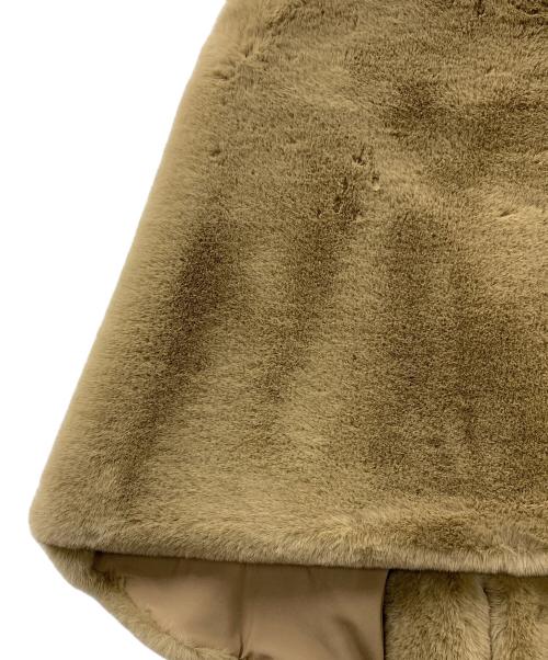 JENNE（ジェンヌ）JENNE (ジェンヌ) リッチボリュームファーケープ ブラウン サイズ: Freeの古着・服飾アイテム