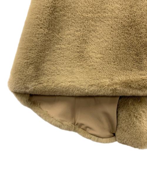 JENNE（ジェンヌ）JENNE (ジェンヌ) リッチボリュームファーケープ ブラウン サイズ: Freeの古着・服飾アイテム