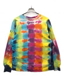 Champion（チャンピオン）の古着「90s リバースウィーブスウェット」｜ピンク×マルチカラー