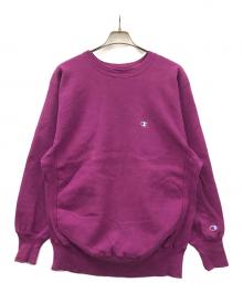 Champion（チャンピオン）の古着「90s リバースウィーブスウェット」｜パープル