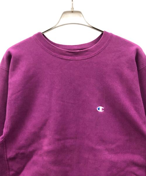 Champion（チャンピオン）Champion (チャンピオン) 90s リバースウィーブスウェット パープル サイズ:X-LARGEの古着・服飾アイテム