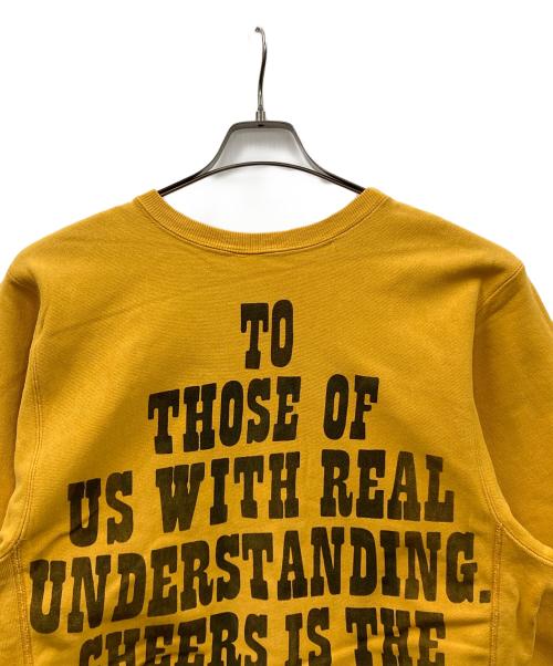 Champion（チャンピオン）Champion (チャンピオン) リバースウィーブスウェット イエロー サイズ:実寸サイズにご確認ください。の古着・服飾アイテム