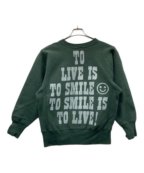 Champion（チャンピオン）Champion (チャンピオン) 90s リバースウィーブスウェット グリーン サイズ:Mの古着・服飾アイテム
