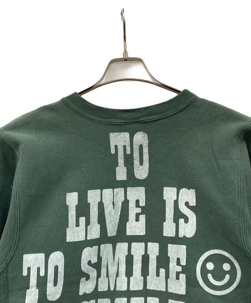 Champion（チャンピオン）Champion (チャンピオン) 90s リバースウィーブスウェット グリーン サイズ:Mの古着・服飾アイテム