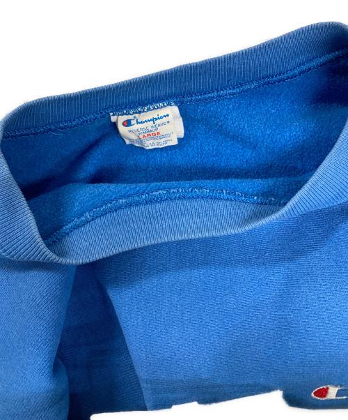 Champion（チャンピオン）Champion (チャンピオン) 80s リバースウィーブスウェット ブルー サイズ:Lの古着・服飾アイテム