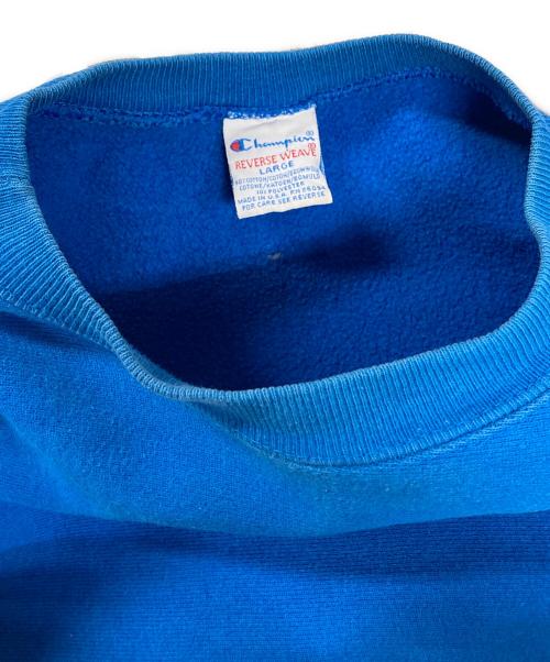 Champion（チャンピオン）Champion (チャンピオン) 90s リバースウィーブスウェット ブルー サイズ:Lの古着・服飾アイテム