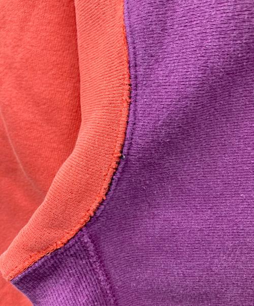 Champion（チャンピオン）Champion (チャンピオン) 90s リバースウィーブスウェット パープル×レッド×ブルー サイズ:Lの古着・服飾アイテム
