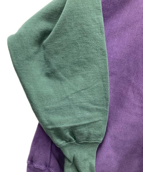 Champion（チャンピオン）Champion (チャンピオン) 90s リバースウィーブスウェット パープル×グリーン サイズ:XXLの古着・服飾アイテム