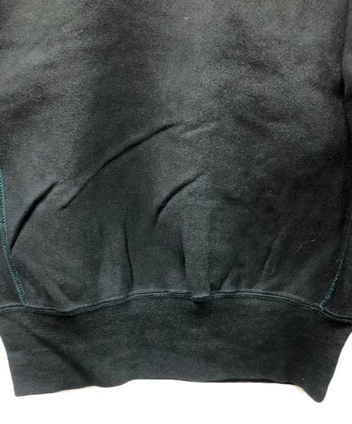 Champion（チャンピオン）Champion (チャンピオン) 90s リバースウィーブスウェット ブラック×ブルー サイズ:MEDIUMの古着・服飾アイテム