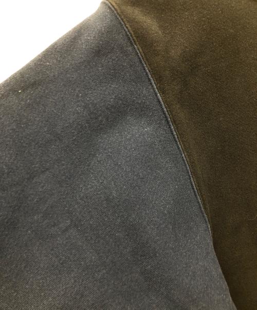 Champion（チャンピオン）Champion (チャンピオン) 90s リバースウィーブスウェット ブラック×ブルー×グレー サイズ:MEDIUMの古着・服飾アイテム