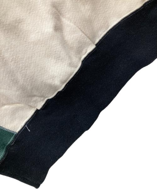 Champion（チャンピオン）Champion (チャンピオン) 90s リバースウィーブスウェット ホワイト×グリーン サイズ:Mの古着・服飾アイテム