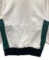 中古・古着 Champion (チャンピオン) 90s リバースウィーブスウェット ホワイト×グリーン サイズ:M：9000円