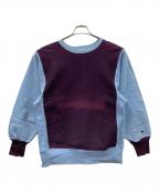 Championチャンピオン）の古着「90s リバースウィーブスウェット」｜パープル×ブルー