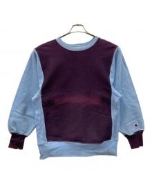 Champion（チャンピオン）の古着「90s リバースウィーブスウェット」｜パープル×ブルー