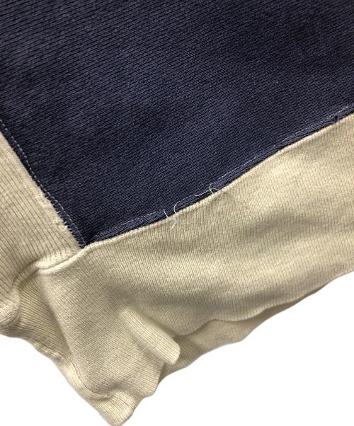Champion（チャンピオン）Champion (チャンピオン) 90s リバースウィーブスウェット アイボリー×パープル サイズ:X-LARGEの古着・服飾アイテム