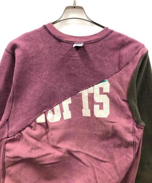 Champion（チャンピオン）Champion (チャンピオン) 90s リバースウィーブスウェット パープル×グリーン サイズ:X-LARGEの古着・服飾アイテム