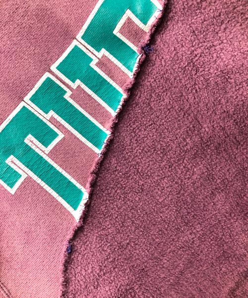 Champion（チャンピオン）Champion (チャンピオン) 90s リバースウィーブスウェット パープル×グリーン サイズ:X-LARGEの古着・服飾アイテム