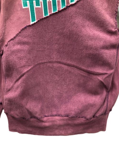 Champion（チャンピオン）Champion (チャンピオン) 90s リバースウィーブスウェット パープル×グリーン サイズ:X-LARGEの古着・服飾アイテム