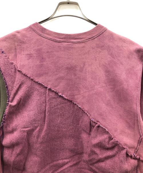 Champion（チャンピオン）Champion (チャンピオン) 90s リバースウィーブスウェット パープル×グリーン サイズ:X-LARGEの古着・服飾アイテム