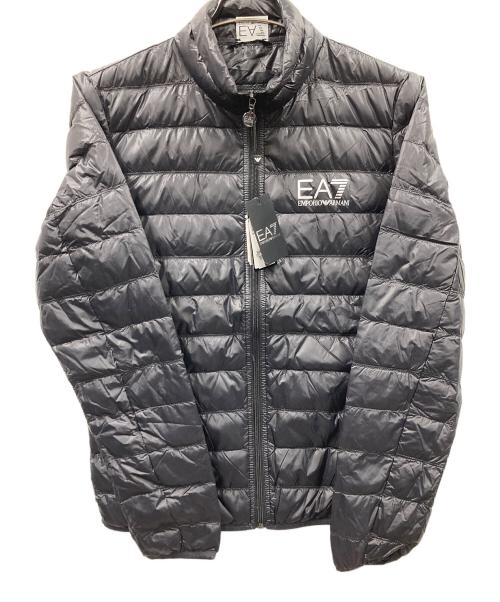 EMPORIO ARMANI（エンポリオ アルマーニ）EMPORIO ARMANI (エンポリオ アルマーニ) ダウンジャケット ブラック サイズ:S 未使用品の古着・服飾アイテム