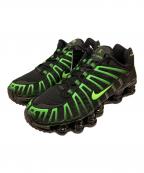 NIKEナイキ）の古着「スニーカー Shox TL "Black/Green Strike"（ショックス TL "ブラック/グリーンストライク "）」｜ブラック×グリーン