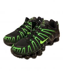 NIKE（ナイキ）の古着「スニーカー Shox TL "Black/Green Strike"（ショックス TL "ブラック/グリーンストライク "）」｜ブラック×グリーン