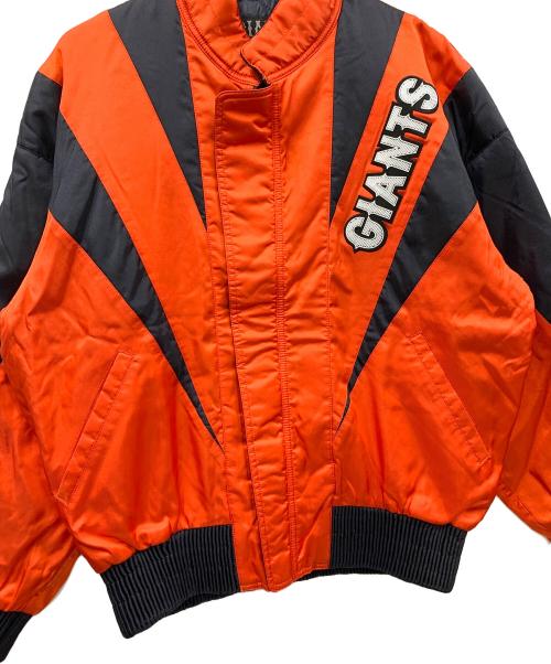 JUNKO KOSHINO（ジュンココシノ）JUNKO KOSHINO (ジュンココシノ) ナイロンジャケット オレンジ×ブラック サイズ:Lの古着・服飾アイテム