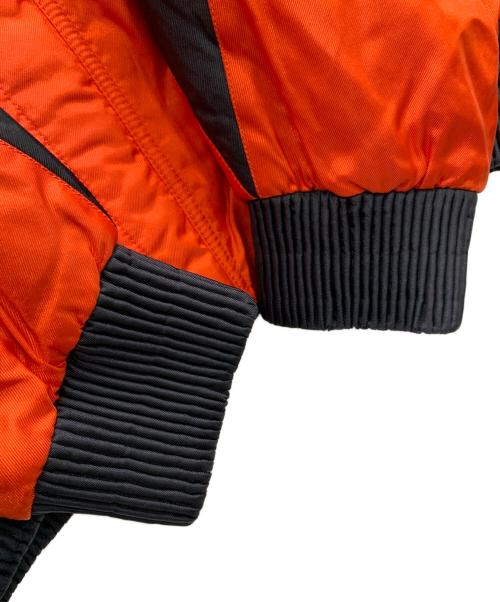 JUNKO KOSHINO（ジュンココシノ）JUNKO KOSHINO (ジュンココシノ) ナイロンジャケット オレンジ×ブラック サイズ:Lの古着・服飾アイテム