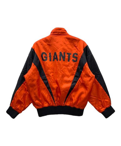 JUNKO KOSHINO（ジュンココシノ）JUNKO KOSHINO (ジュンココシノ) ナイロンジャケット オレンジ×ブラック サイズ:Lの古着・服飾アイテム