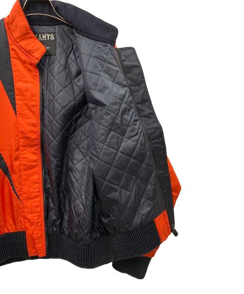 JUNKO KOSHINO（ジュンココシノ）JUNKO KOSHINO (ジュンココシノ) ナイロンジャケット オレンジ×ブラック サイズ:Lの古着・服飾アイテム