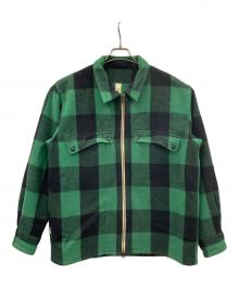 HECTIC（ヘクティク）の古着「ジャケット」｜グリーン×ブラック