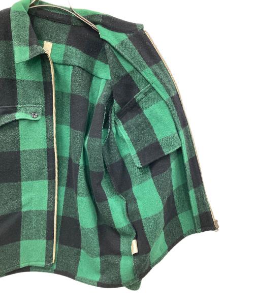 HECTIC（ヘクティク）HECTIC (ヘクティク) ジャケット グリーン×ブラック サイズ:Lの古着・服飾アイテム