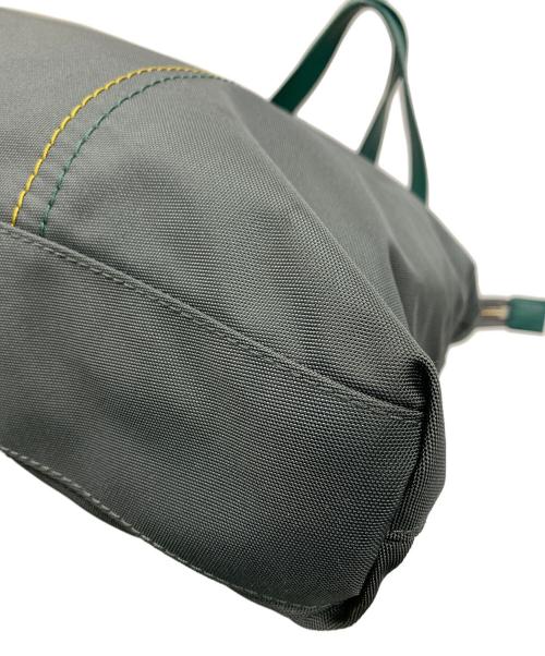 PAUL SMITH（ポールスミス）PAUL SMITH (ポールスミス) 2WAYトートバッグ ハンドバッグ グリーン×イエロー サイズ:実寸サイズにてご確認ください。の古着・服飾アイテム