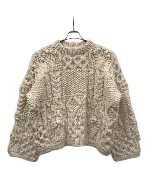 TODAYFUL（トゥデイフル）TODAYFUL (トゥデイフル) セーター Pattern Hand Knit（パターンハンドニット） アイボリー サイズ:Fの古着・服飾アイテム