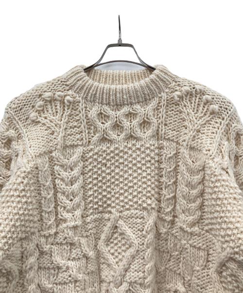 TODAYFUL（トゥデイフル）TODAYFUL (トゥデイフル) セーター Pattern Hand Knit（パターンハンドニット） アイボリー サイズ:Fの古着・服飾アイテム