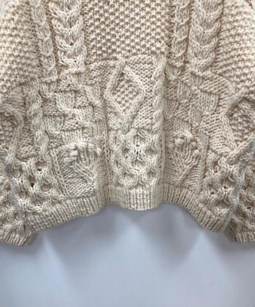 TODAYFUL（トゥデイフル）TODAYFUL (トゥデイフル) セーター Pattern Hand Knit（パターンハンドニット） アイボリー サイズ:Fの古着・服飾アイテム