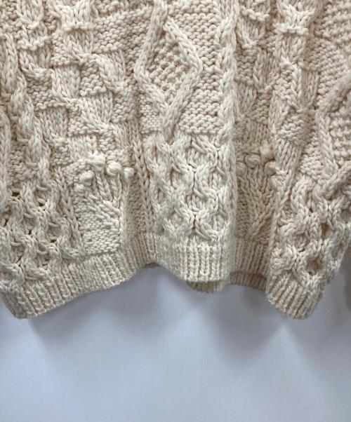 TODAYFUL（トゥデイフル）TODAYFUL (トゥデイフル) セーター Pattern Hand Knit（パターンハンドニット） アイボリー サイズ:Fの古着・服飾アイテム